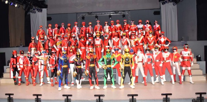 announcement of the latest Super Sentai series, No.1 Sentai Gozyuger